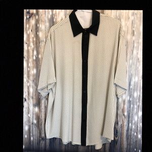 BOBBY CHAN SILK AND BAMBOO MEN’S  LARGE SHIRT